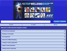 Tablet Screenshot of 1stopweldingshop.com